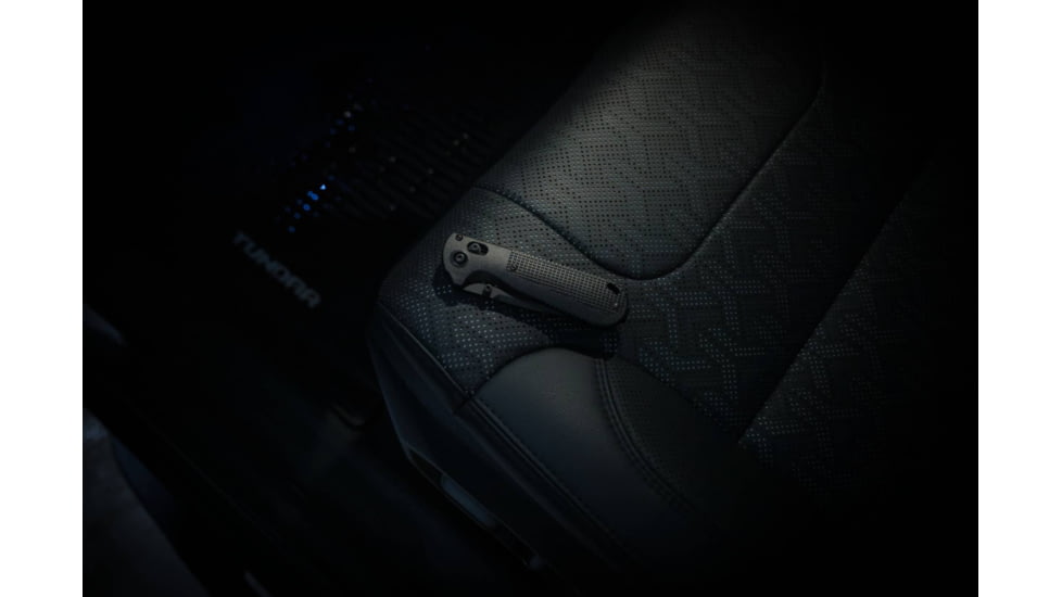 Benchmade 430 Model Folding Knives, 3.55 in, CPM-D2 Steel, Folding Blade, Black Grivory Handle, Black/Black, 8.29inch, 430BK-02