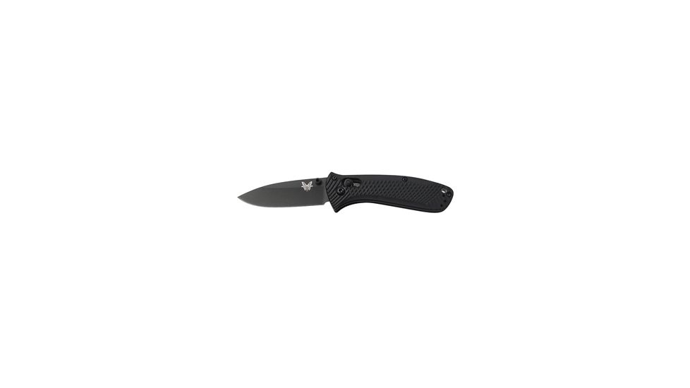 Benchmade 527 Mini-Presidio Ultra Knife by Pardue Design w/ Plain Edge BT2 Blade &amp; Black Handle 527BK