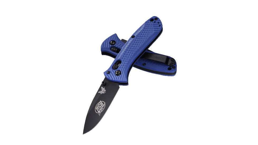 Benchmade 527 Mini-Presidio Ultra Knife by Pardue Design w/ Plain Edge Blade &amp; Black Handle 527