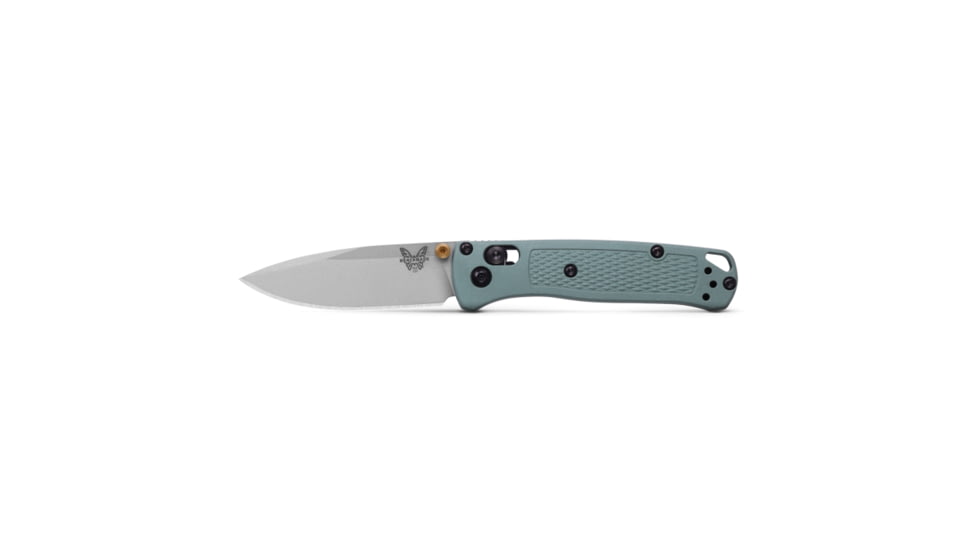 Benchmade 533 Model Folding Knives, 2.82 in, CPM-S30V 58-60 Steel, Folding Blade, Grivory Handle, Cerakote/Sage Green, 6.49inch, 533SL-07