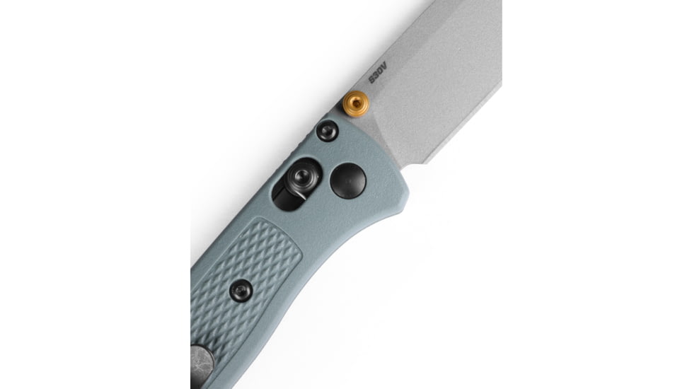 Benchmade 533 Model Folding Knives, 2.82 in, CPM-S30V 58-60 Steel, Folding Blade, Grivory Handle, Cerakote/Sage Green, 6.49inch, 533SL-07