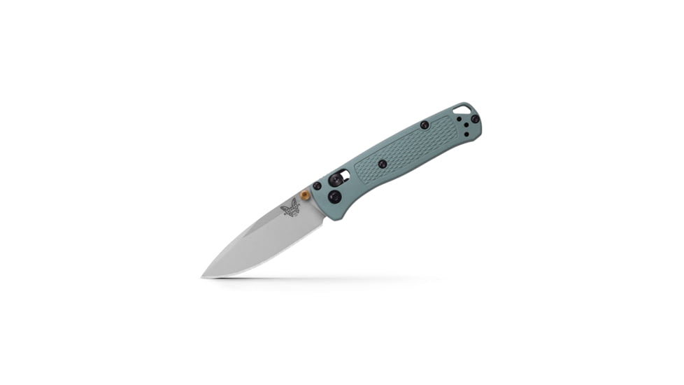 Benchmade 533 Model Folding Knives, 2.82 in, CPM-S30V 58-60 Steel, Folding Blade, Grivory Handle, Cerakote/Sage Green, 6.49inch, 533SL-07