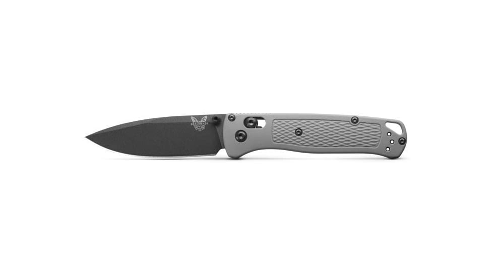 Benchmade 535BK-08 Bugout Folding Knife, 3.24, CPM-S30V 58-60, Drop-point, Storm Gray, 535BK-08