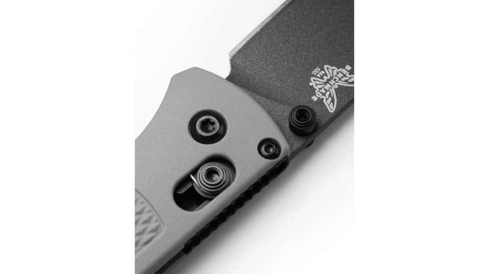 Benchmade 535BK-08 Bugout Folding Knife, 3.24, CPM-S30V 58-60, Drop-point, Storm Gray, 535BK-08