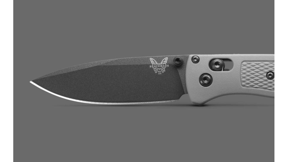 Benchmade Bugout Folding Knife, 3.24, CPM-S30V (58-60), Drop-point, Storm Gray, 535BK-08