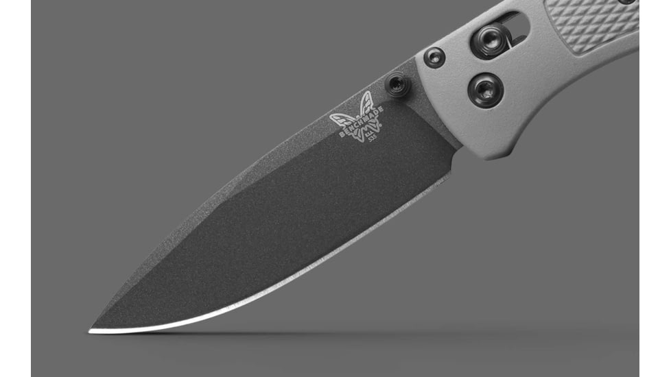 Benchmade 535BK-08 Bugout Folding Knife, 3.24, CPM-S30V 58-60, Drop-point, Storm Gray, 535BK-08