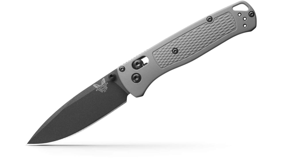Benchmade 535BK-08 Bugout Folding Knife, 3.24, CPM-S30V 58-60, Drop-point, Storm Gray, 535BK-08