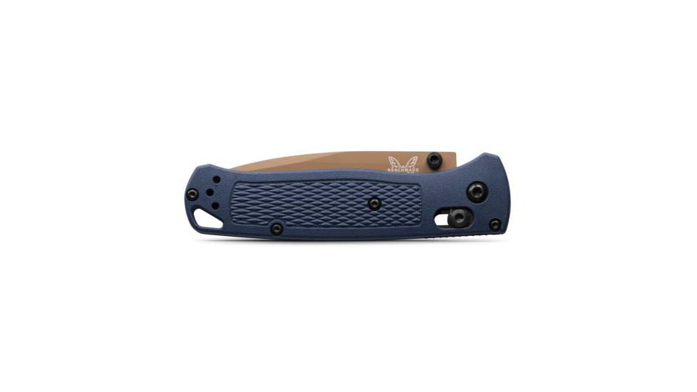 Benchmade 535FE-05 Bugout Folding Knife, 3.24, CPM-S30V 58-60, Drop-point, Crater Blue, 535FE-05