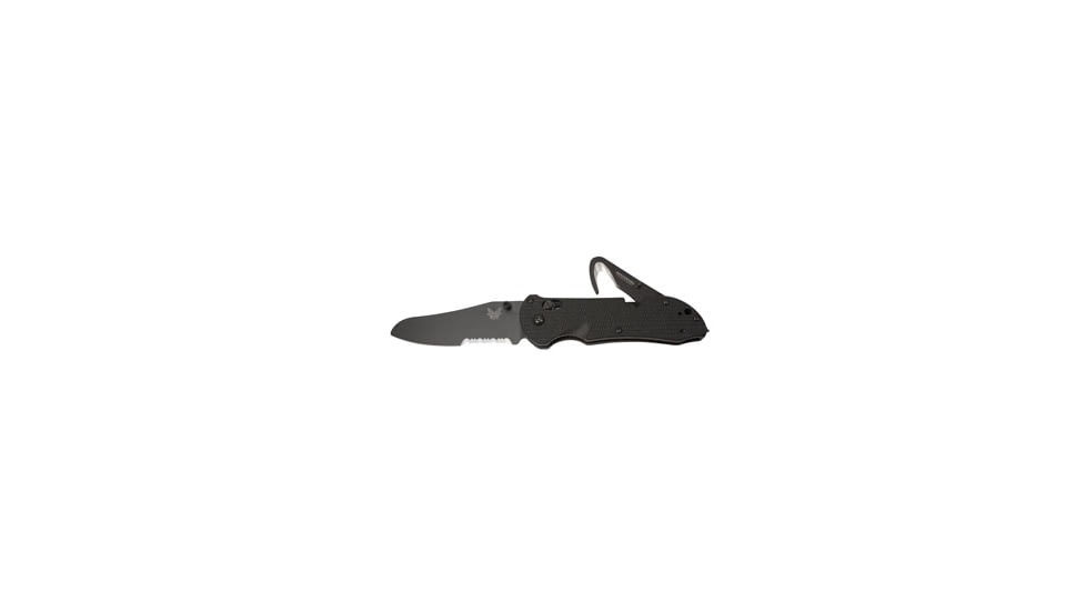 Benchmade 915 Triage Triple Utility Tool Knife w/ Combo Edge BK Blade &amp; Black Handle 915SBK