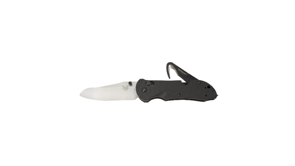 Benchmade 915 Triage Triple Utility Tool Knife w/ Plain Edge Blade &amp; Black Handle 915