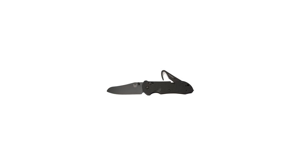Benchmade 915 Triage Triple Utility Tool Knife w/ Plain Edge BK Blade &amp; Black Handle 915BK