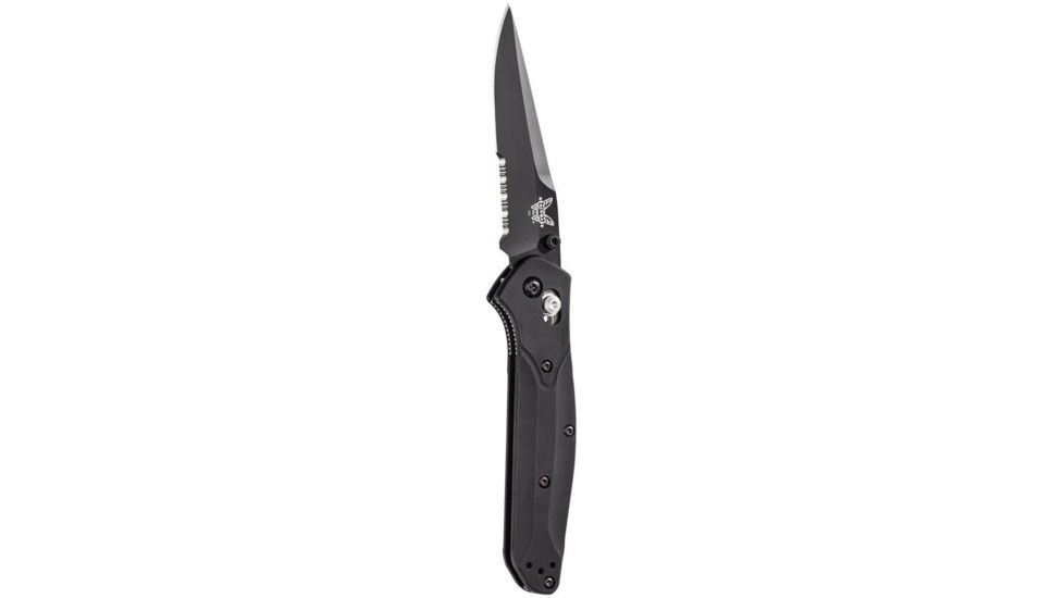 Benchmade 943 Knife by Osborne Design w/ Combo Edge BK1 Blade &amp; Black Handle 943SBK