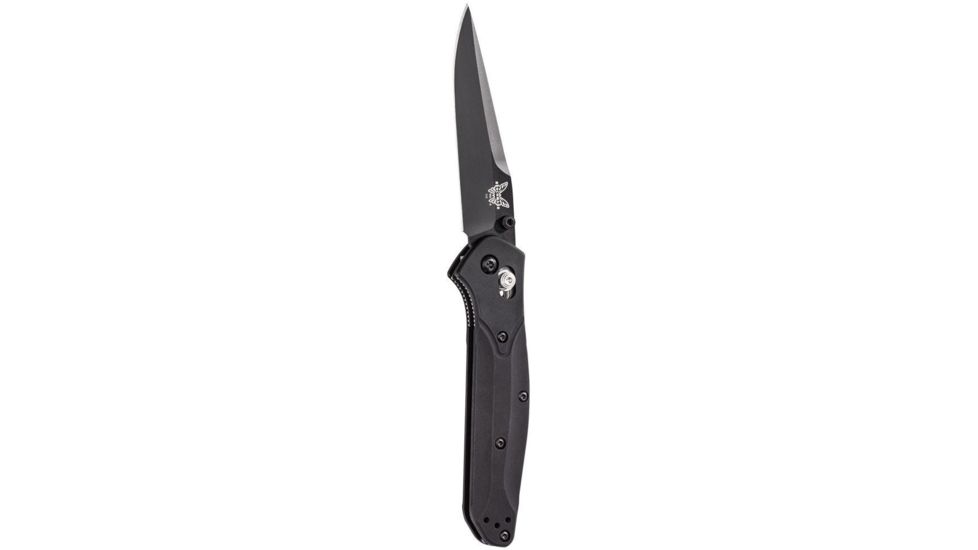 Benchmade 943 Knife by Osborne Design w/ Plain Edge BK1 Blade &amp; Black Handle 943BK