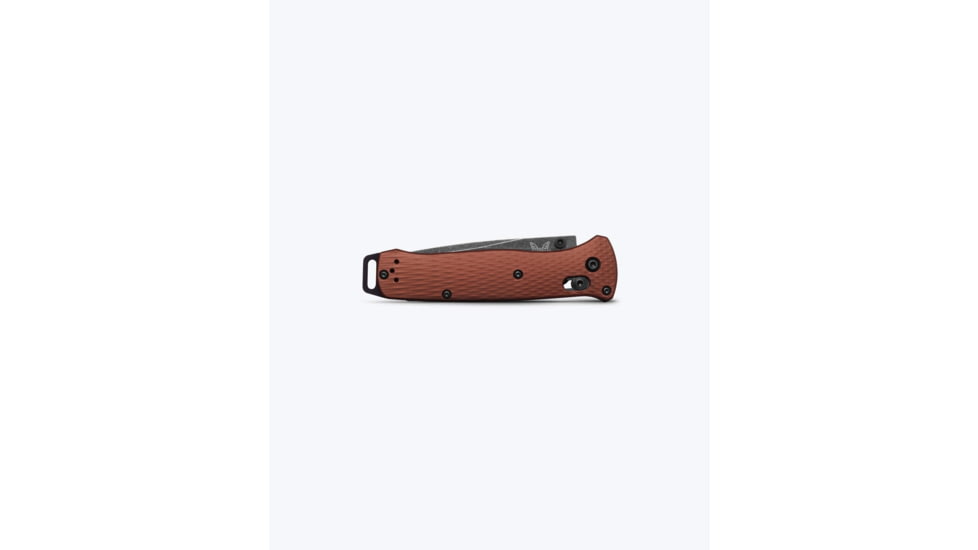Benchmade Bailout Folding Knife, 3.38in, Plain, CPM MagnaCut Stainless Steel, Tanto, 6061-T6 Aluminum, Burnt Copper, 537BK-07