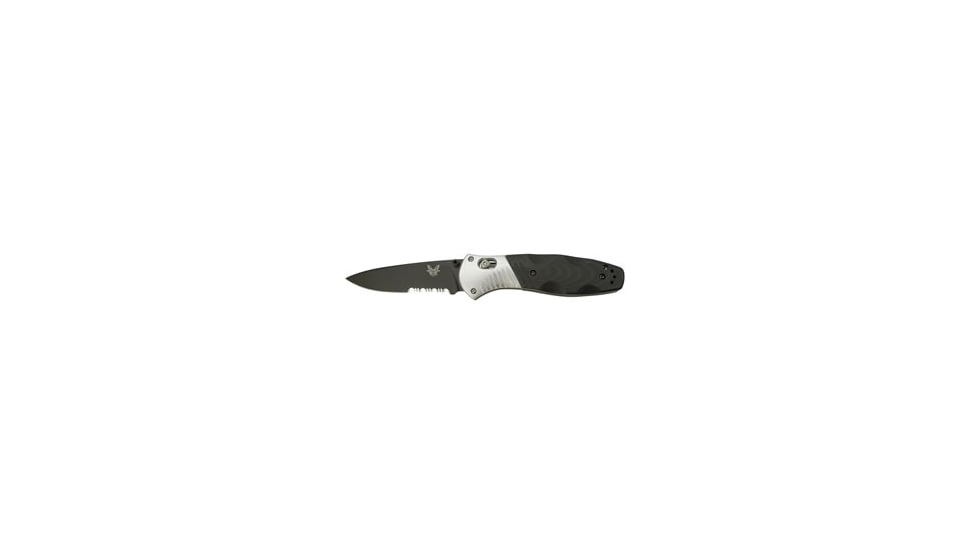 Benchmade Barrage Folding Knife, Combo Edge, BK Blade 581SBK