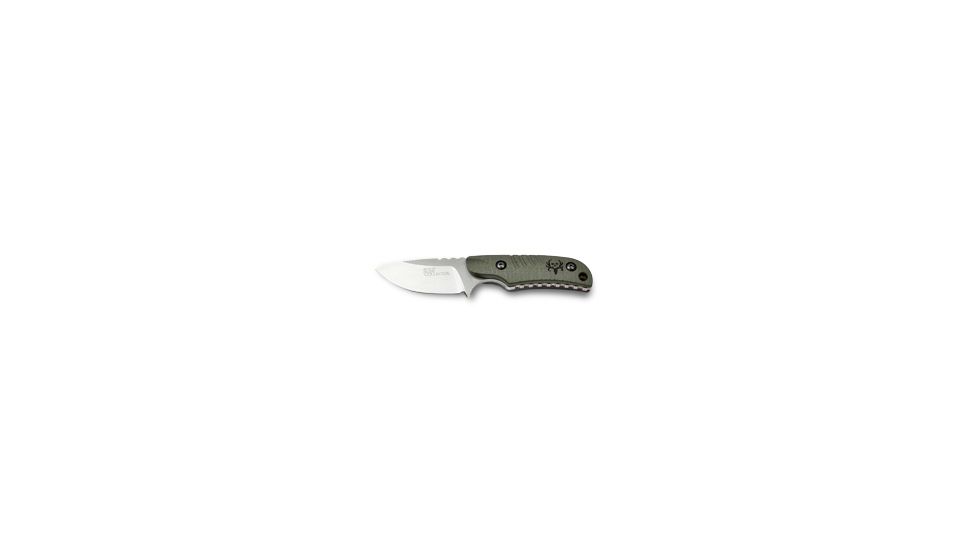 Benchmade Bone Collector Fixed Skinner Knife, Plain Edge, Micarta Handle 15015
