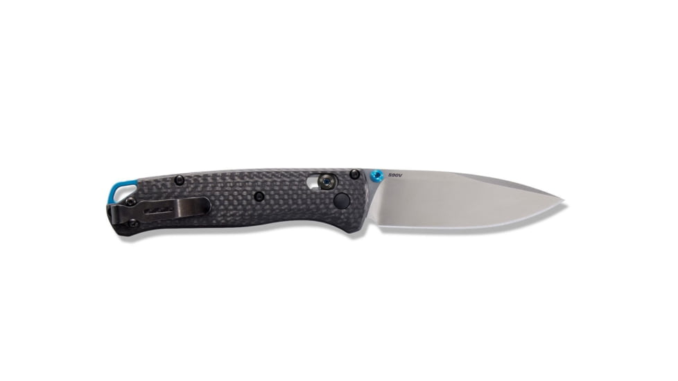 Benchmade Bugout Axis Folding Knife, 3.24in CPM-S90V Stainless Steel Drop Point Blade, Carbon Fiber Handle, 535-3