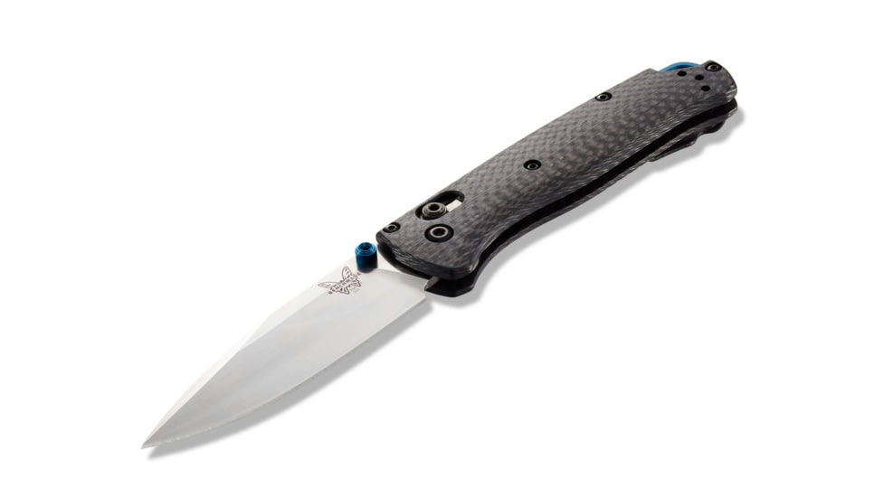 Benchmade Bugout Axis Folding Knife, 3.24in CPM-S90V Stainless Steel Drop Point Blade, Carbon Fiber Handle, 535-3