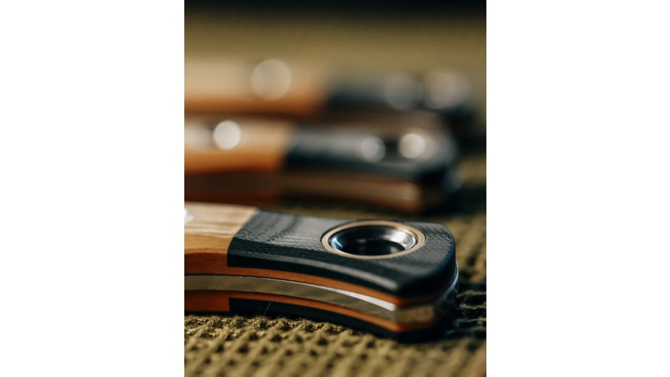 Benchmade Cutlery Station Kitchen Knife, 5.97 in, CPM-154 Stainless Steel, Clip Point, G10, Maple Valley, 4010-02