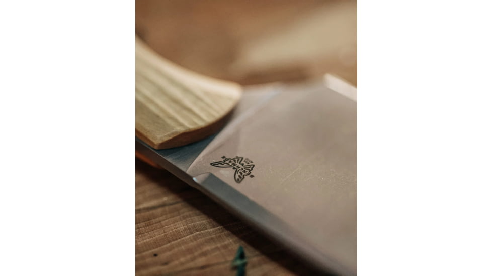 Benchmade Cutlery Station Kitchen Knife, 5.97 in, CPM-154 Stainless Steel, Clip Point, G10, Maple Valley, 4010-02