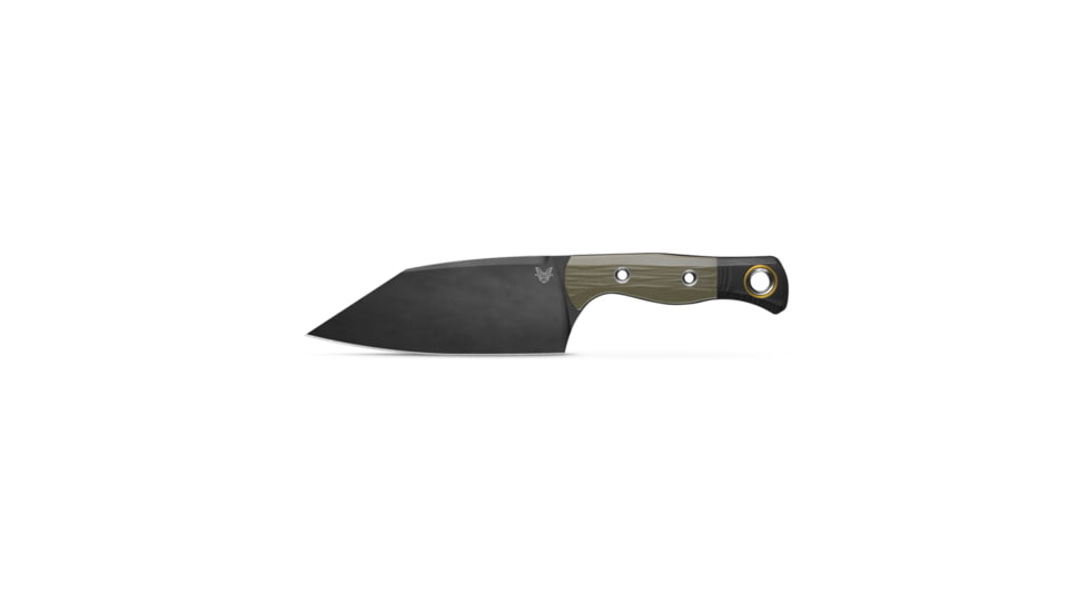 Benchmade Cutlery Station Kitchen Knife, 5.97in, CPM-154 Stainless Steel, G10, Olive Drab Green, 4010BK-01