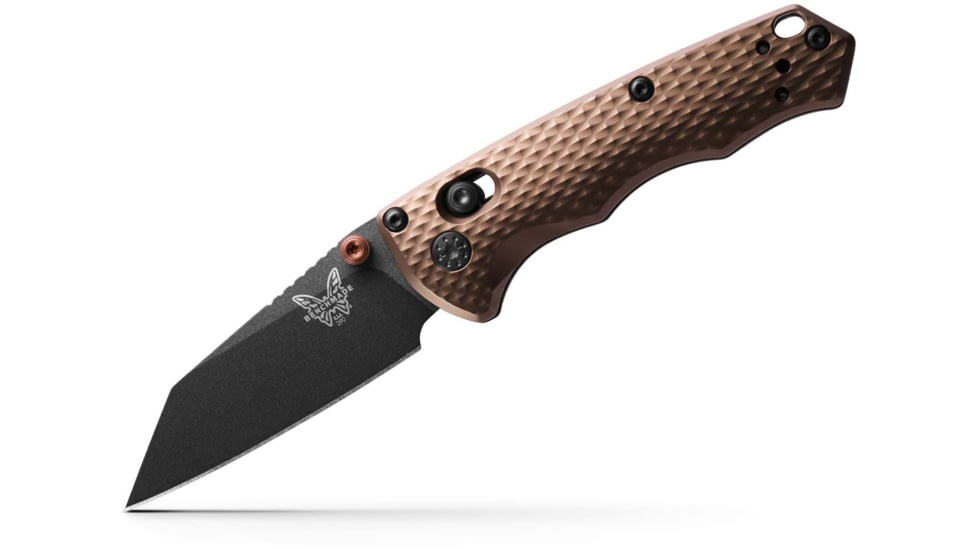 Benchmade Full Immunity Folding Knife, 2.5in, CPM-M4, Wharncliffe Blade, Flat Dark Earth Aluminum Handle, 290BK-1