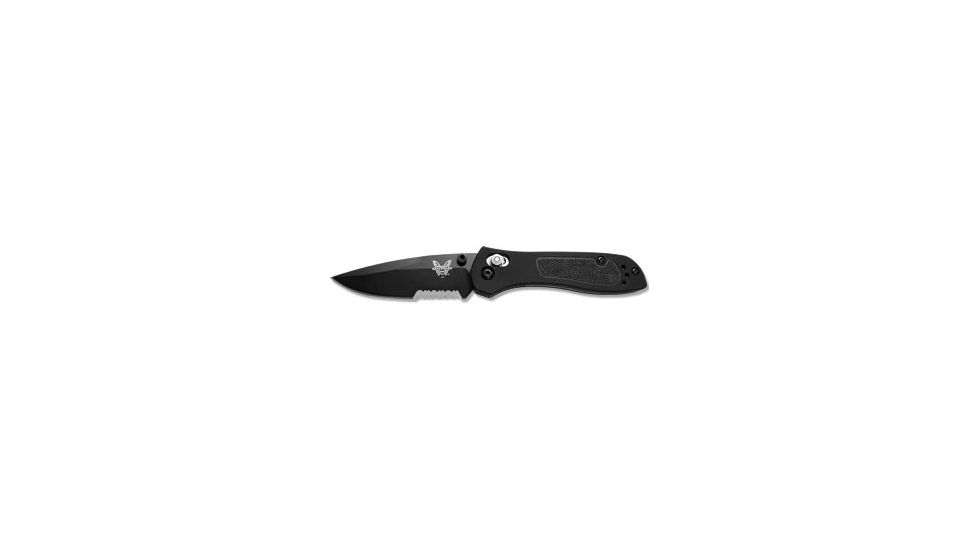 Benchmade 707 Sequel Knife by Mchenry Design w/ Combo Edge BK1 Blade &amp; Black Handle 707SBK