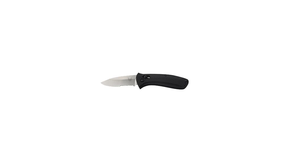 Benchmade Mini-Auto Presidio Ultra Knife, Combo Edge, Satin Blade 5270S