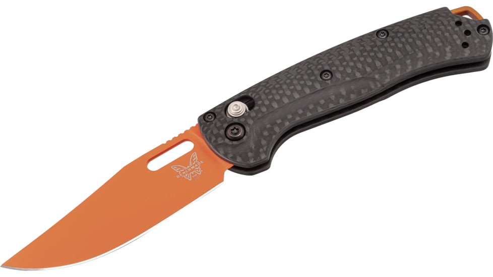 Benchmade Mini Taggedout, Axis, Clip Point Knives, ORG Cerakote, 15533OR-01