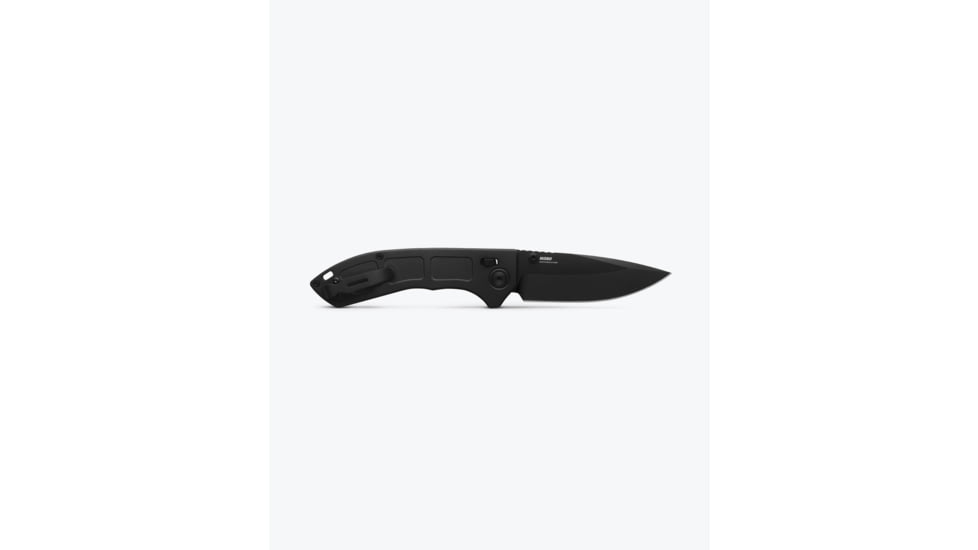 Benchmade Narrows Folding Knife, 3.43in, M390 Stainless Steel, Drop Point Blade, 6Al-4V Titanium, Black Handle, 748BK-01