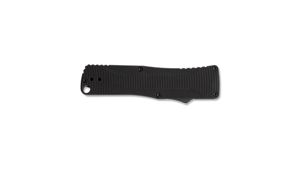 Benchmade OM, OTF Automatic Folding Knife, 2.475in CPM-S30V Stainless Steel Clip Point Blade, 6016-T6 Aircraft Aluminum Handle, 4850