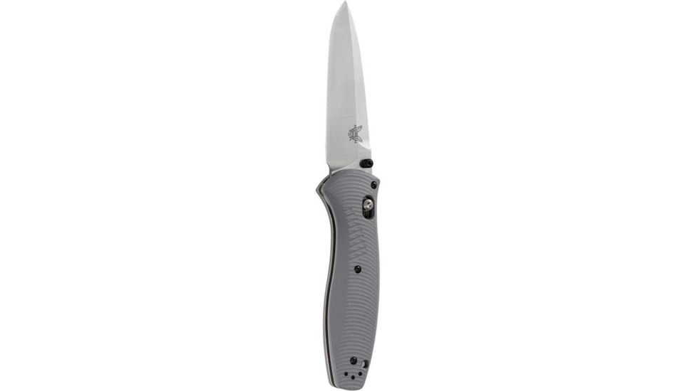 Benchmade Osborne,Barrage Dr Pt,Axs,Asst, Plain Edge Satin Blade, Drop-point Knife 580-2