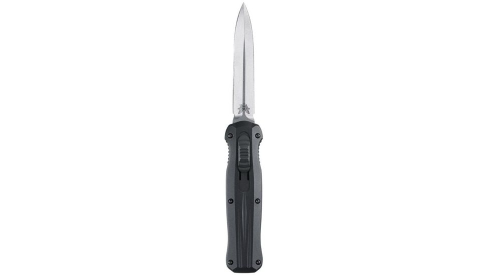 Benchmade Pagan Automatic Knife with Satin Silver Blade 3320