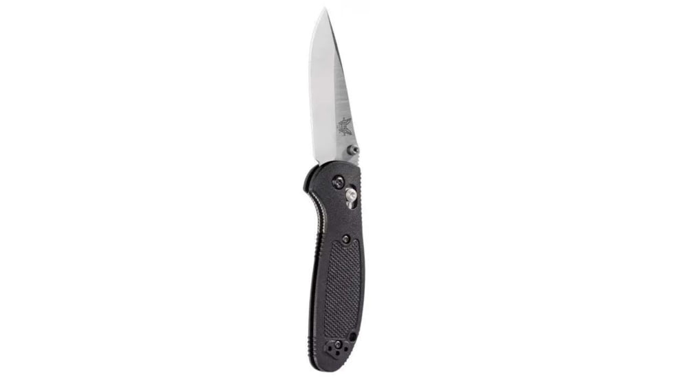 Benchmade Pardue Mini Griptilian Folding Knife, Axs, Stud, 2.91 in, CPM-S30V, Drop Point, Glass-Filled Nylon, Black, 556-S30V
