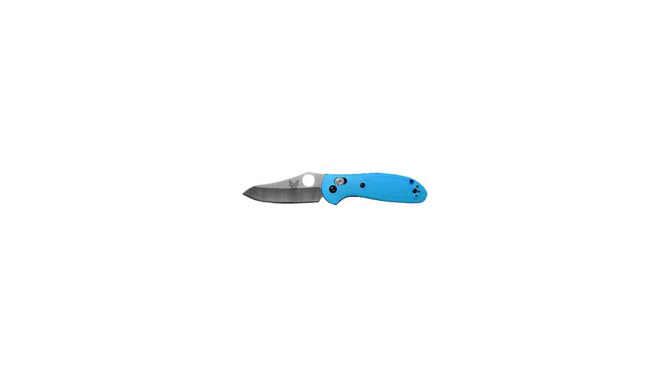 Benchmade Pardue, Mini Grip Folding, Fine Edge Knife 555HG-BLUE