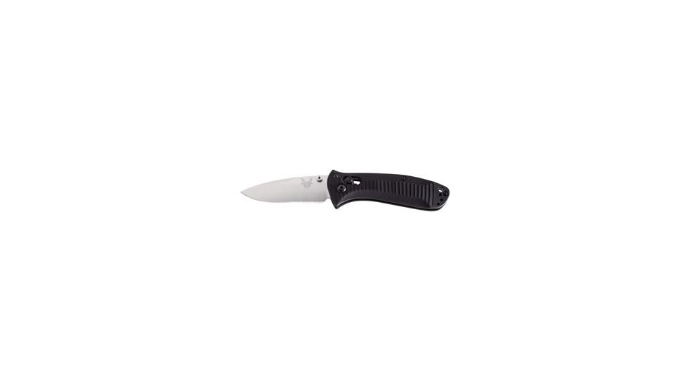 Benchmade 525 Mini-Presidio Knife by Pardue Design w/ Plain Edge BK1 Blade &amp; Black Handle 525BK