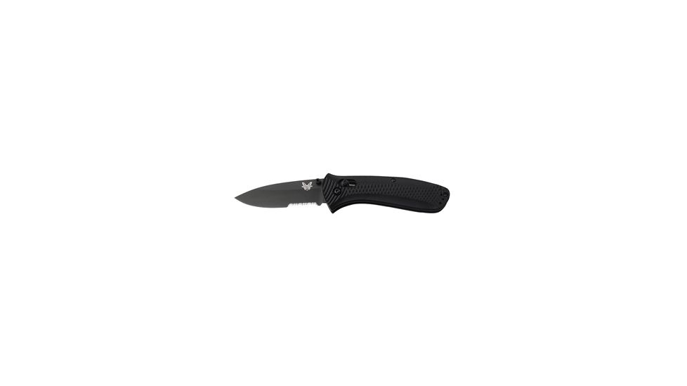 Benchmade 525 Mini-Presidio Knife by Pardue Design w/ Plain Edge Blade &amp; Black Handle 525