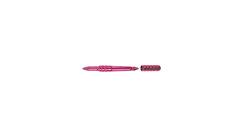 Benchmade 1100 Series Tactical Pen, Pink Aluminum Body, Pink Grip, Black Ink 1100-6