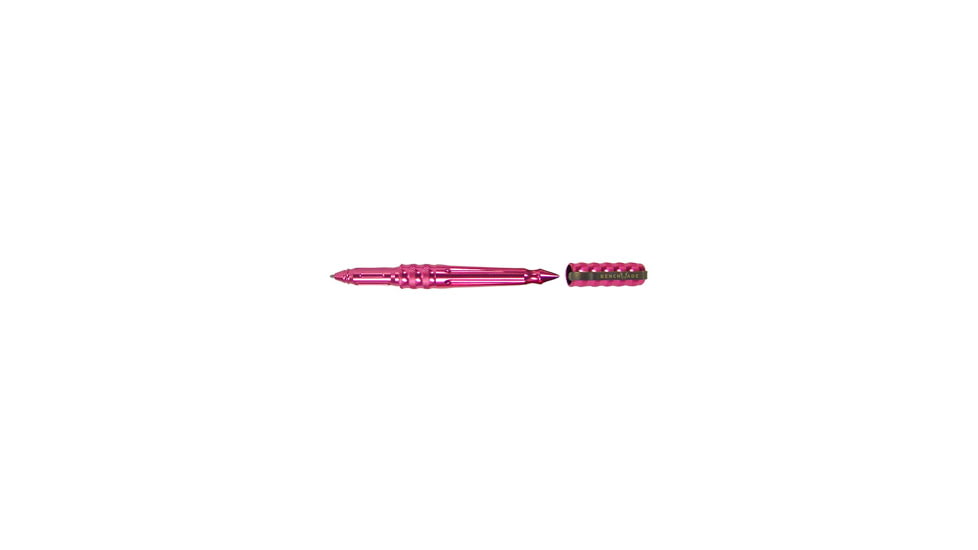 Benchmade 1100 Series Tactical Pen, Pink Aluminum Body, Pink Grip, Black Ink 1100-6