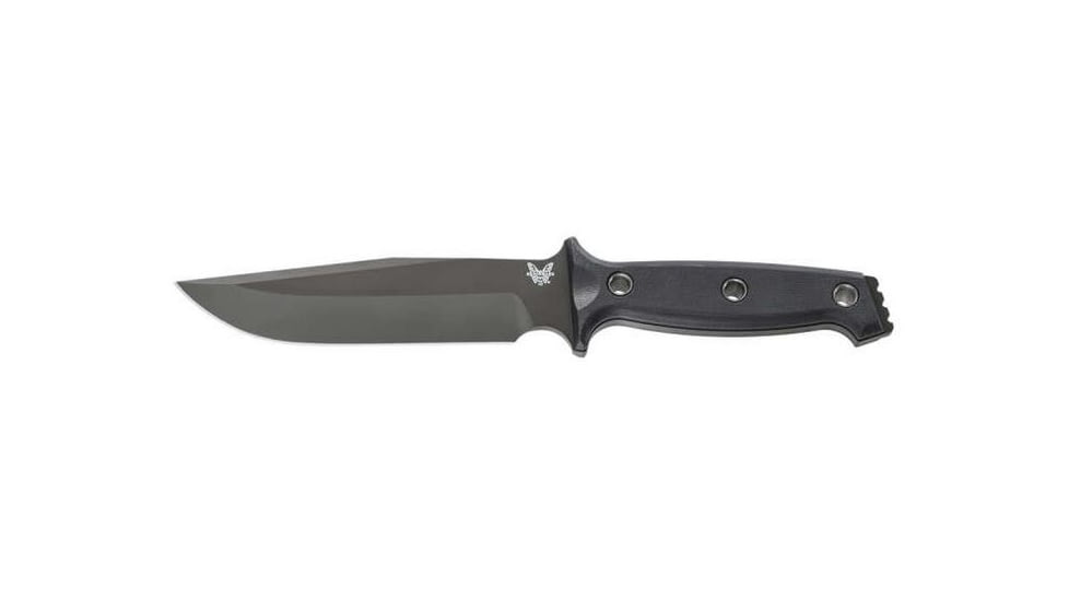 Benchmade Sibert, Arvensis, FB, Black Plain Edge, Clip Point, Knife 119BK
