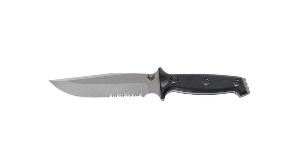 Benchmade Sibert, Arvensis, FB, Serrated Satin Blade, Clip Point, Knife 119S