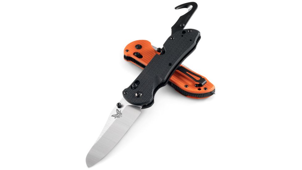 Benchmade Triage, ComboEdge BK Coated Main Blade/ Black Color Handle 915SBKCP