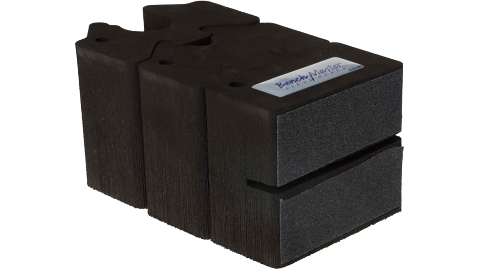 BenchMaster Adjustable 3 Piece Block Mini, Black, BMWRABB3COMPACT