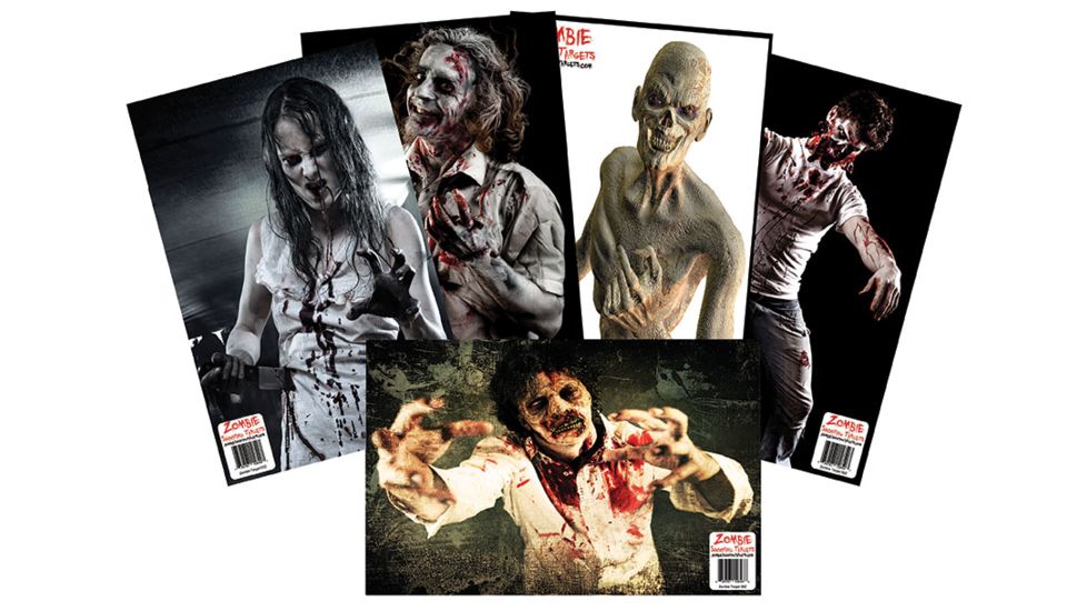 BenchMaster Zombie Shooting Targets - 25-Pack 025Z ZST-025Z