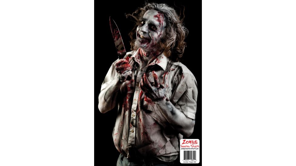 BenchMaster Zombie Shooting Targets - Creepy Guy - 10 pack ZST-09Z