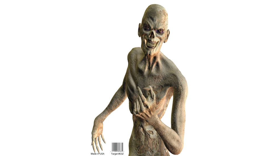 BenchMaster Zombie Shooting Targets - Mummy - 10 pack ZST-03Z
