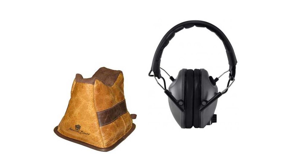 Benchmaster Shooter's BM-BBMF Kit w/ Fill Bag and Hearing Protection