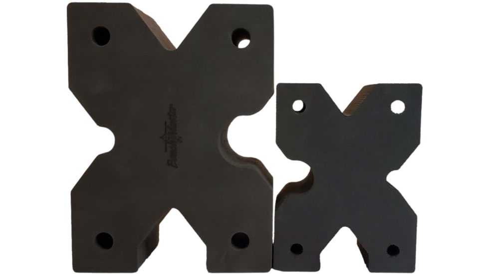 BenchMaster X-Block Shooting Rest Combo Pack Mini, Black, BMWRXBLKCOMBO