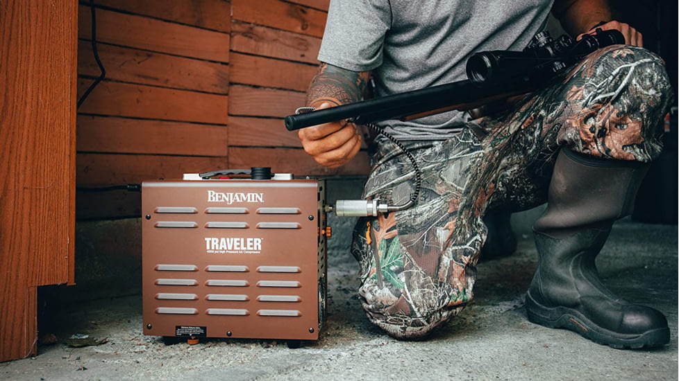 Benjamin Traveler Portable Airgun Compressor 3,500 Psi