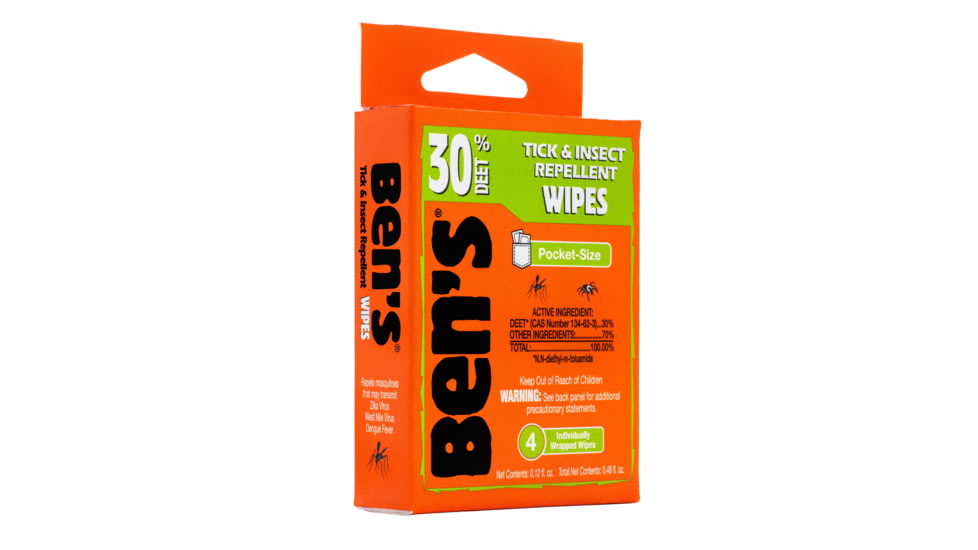Bens 30 Wipes, Travel Pack, 0006-7087